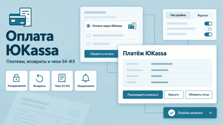 Оплата ЮKassa для OpenCart 4
