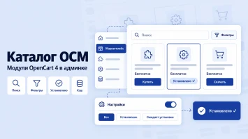 Каталог OCM для OpenCart 4.1.0.4