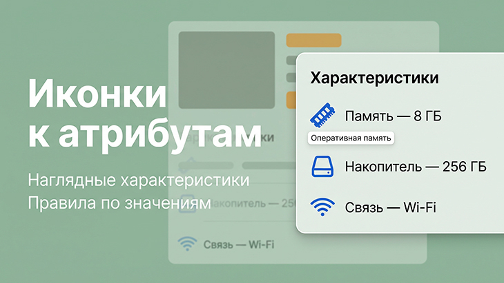Иконки к атрибутам