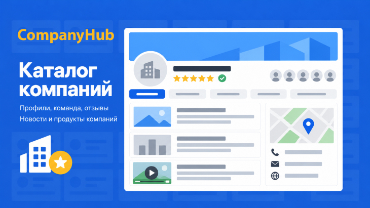 CompanyHub - Каталог компаний