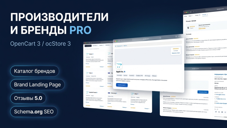 Производители & Бренды - Отзывы, контакты производителей